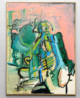 0010 Figure with Pink Cover - 1971 - 36"x48"