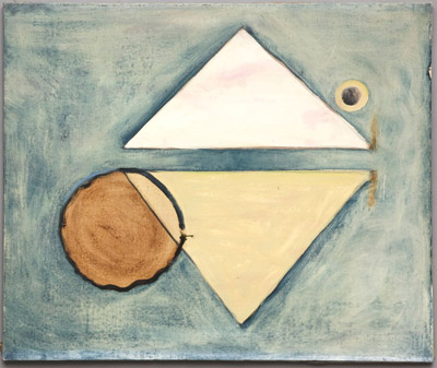 0093 - Untitled - 1977 - 36"x30" Collection of Vince Cox