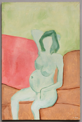 0145 - Pregnant Two - 1968 - 16"x24"